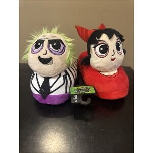Beetlejuice Women's Slippers Sz 5-6 - Ground Up - Beetlejuice Lydia Deetz NWT